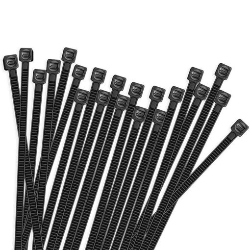 Cable Zip Ties - 8" 50lb (100 Pack)