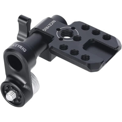 NICEYRIG 15mm Rod Extension Kit with Cold Shoe Plate for Sony FX6