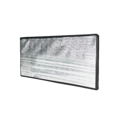 24" x 48" Beadboard (White/Silver)